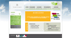 Desktop Screenshot of ecosolidaires.org